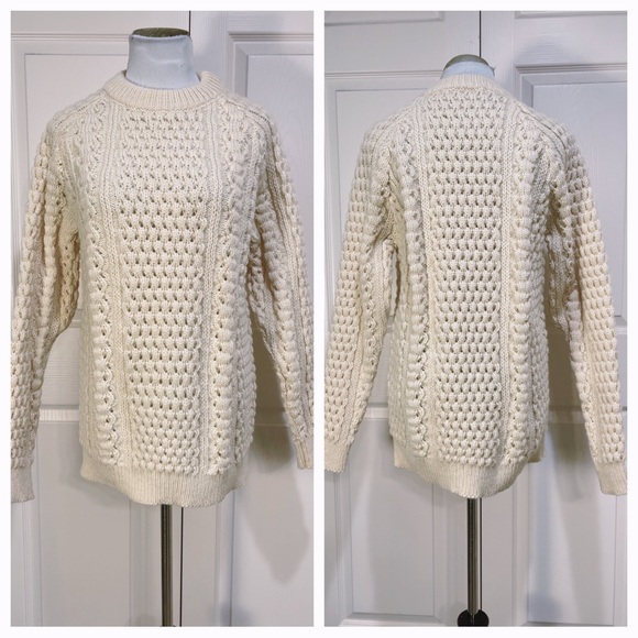 Bonner Ireland handloomed wool sweater - Picture 1 of 7